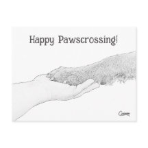 Joyeux Pawscrossing ! -Carte postale