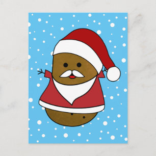 Carte Postale Joyeux Père Noël Noël Patate