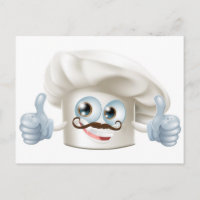Joyeux personnage de chef de bande dessinée