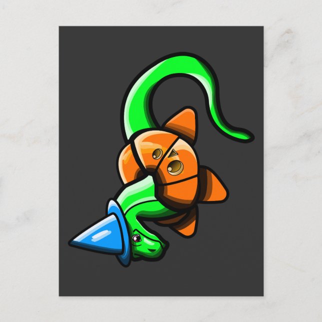 Carte Postale Joyeux Samhain ! ! (Devant)