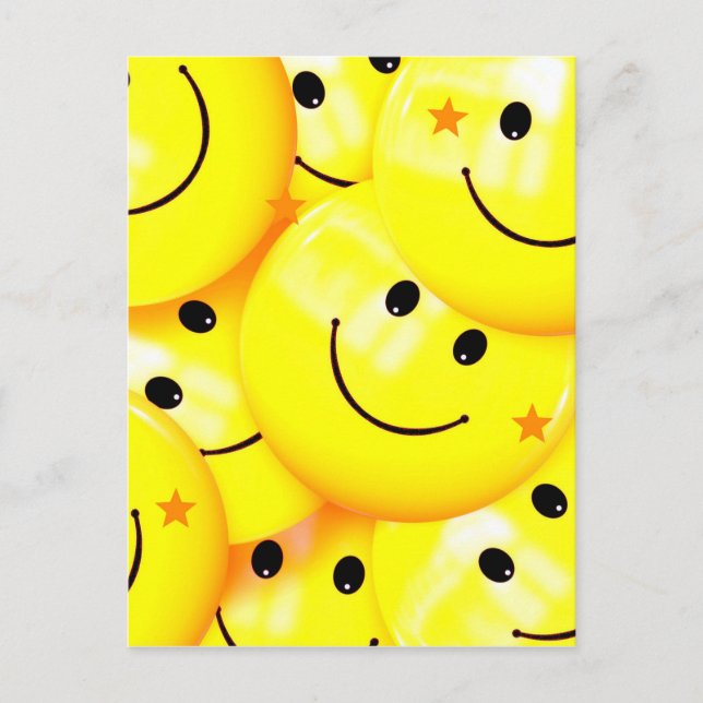 Carte Postale Joyeux sourire (Devant)