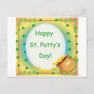Carte Postale Joyeux St. Patty&apos ; s Day