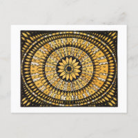 Joyeux Sunburst Fleur Jaune / Rosette