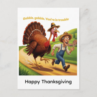 Carte Postale Joyeux Thanksgiving