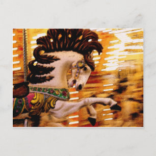 Carte Postale Joyeux tour de cheval