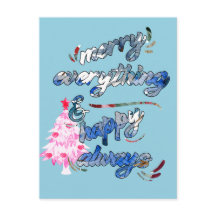 Joyeux tout & Joyeux toujours - Arbre rose