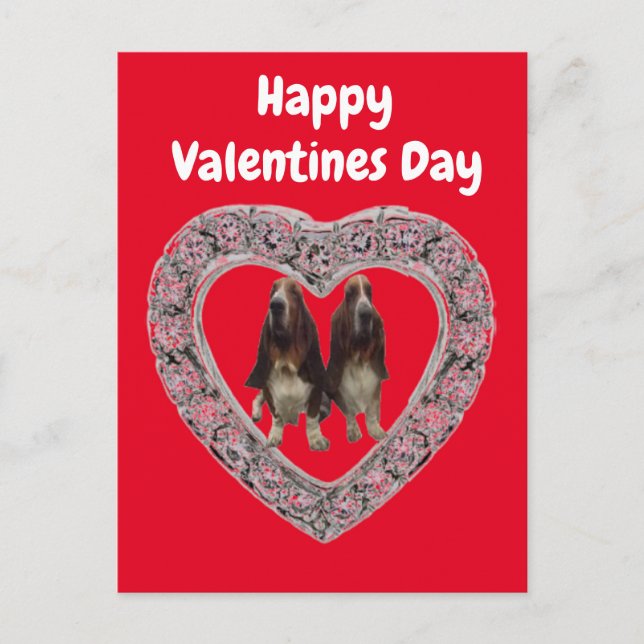 Carte postale Joyeux Valentines Allemand (Devant)