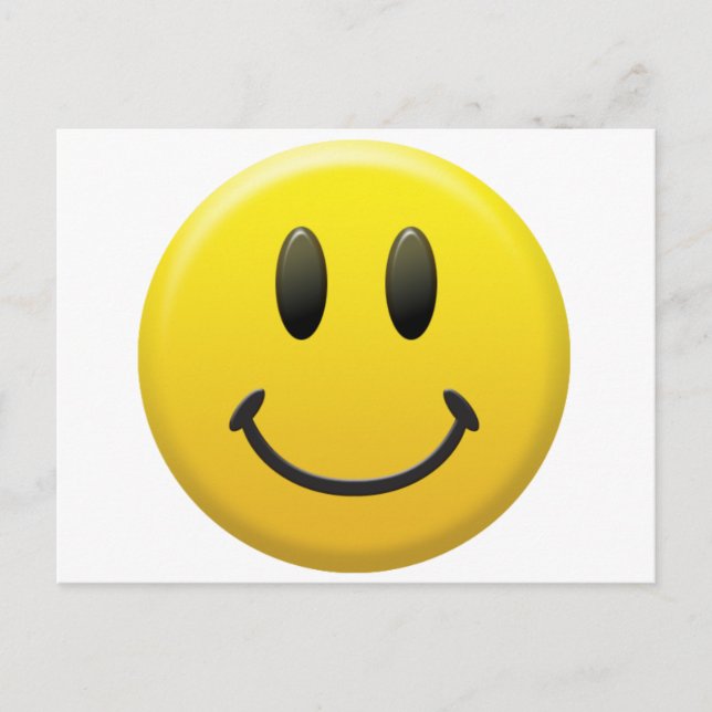 Carte Postale Joyeux visage (Devant)