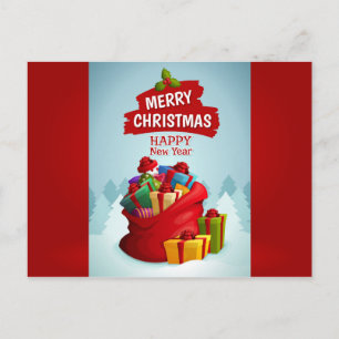 Carte Postale Joyeux voeux de vacances