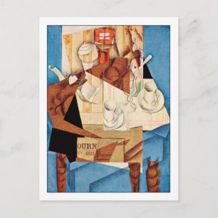 Carte Postale Juan Gris Petit-déjeuner Fine Art