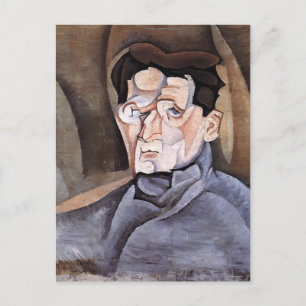Carte Postale Juan Gris - Portrait de Maurice Raynal