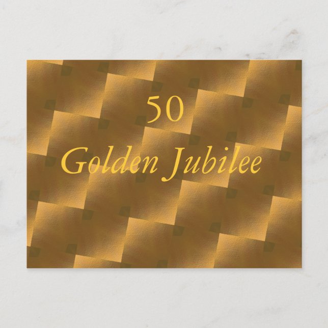 Carte Postale Jubilé d'or (Devant)