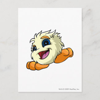 Carte Postale JubJub blanc