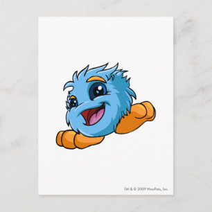 Carte Postale JubJub bleu
