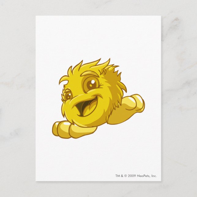 Carte Postale JubJub Gold (Devant)