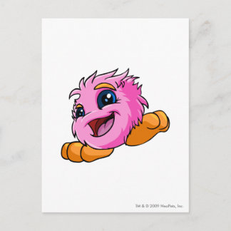 Carte Postale JubJub rose