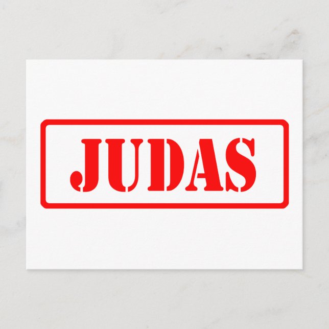 Carte Postale Judas (Devant)