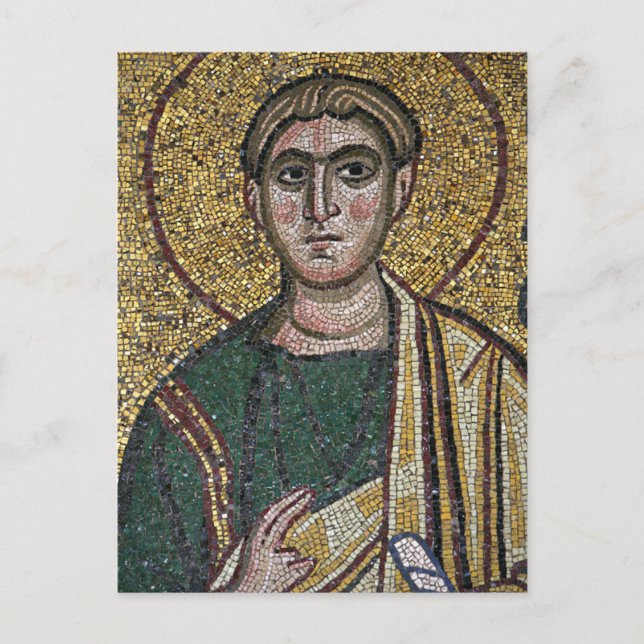 Carte Postale Judas Thaddaeus Mosaïque byzantine Icône orthodoxe (Devant)