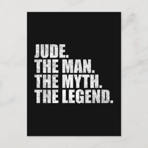 Carte Postale Jude nom, Jude l'homme le mythe la légende