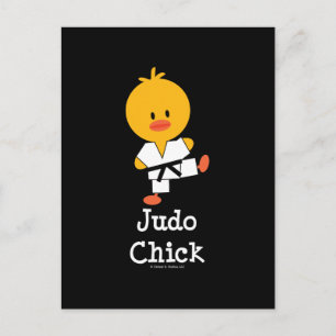 Carte postale Judo Chick