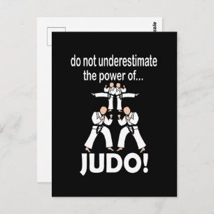 Carte Postale Judo Martial Arts Self Defense Taekwondo Judo