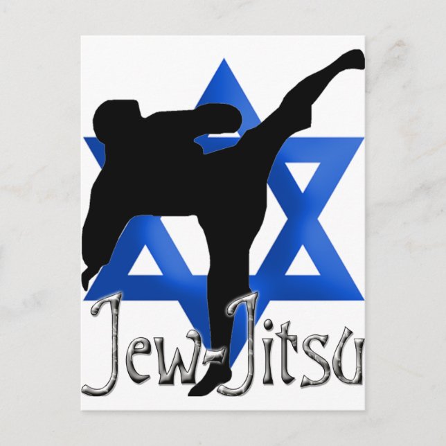 Carte Postale Juif Jitsu (Devant)
