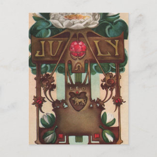 Carte Postale Juillet - Leo