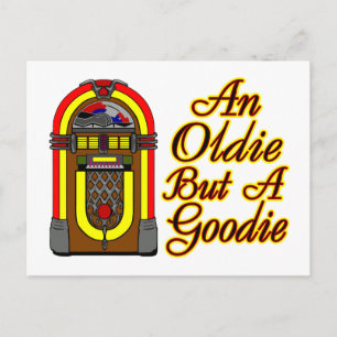 Carte Postale Jukebox Un Oldie Mais Un Goodie