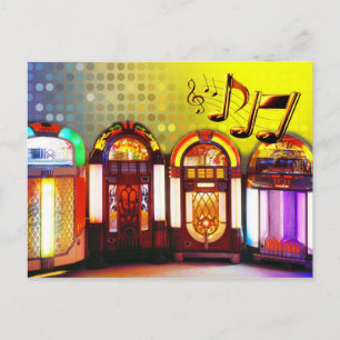Carte Postale Jukeboxes