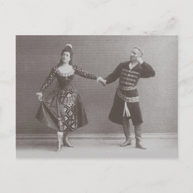 Carte Postale Julia et Felix Kschessinsky in the mazu (Devant)