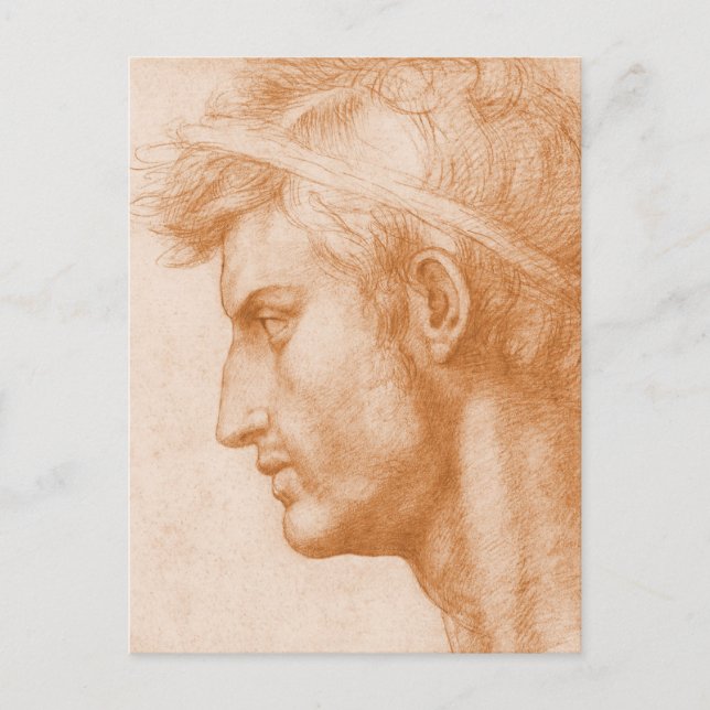 Carte Postale Julius Caesar par Andrea del Sarto (Devant)