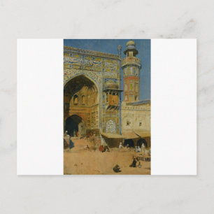 Carte Postale Jumma Musjed Lahore Inde par Edwin Lord Weeks
