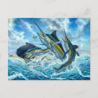 Carte Postale Jumping Grand Slam And Flyingfish
