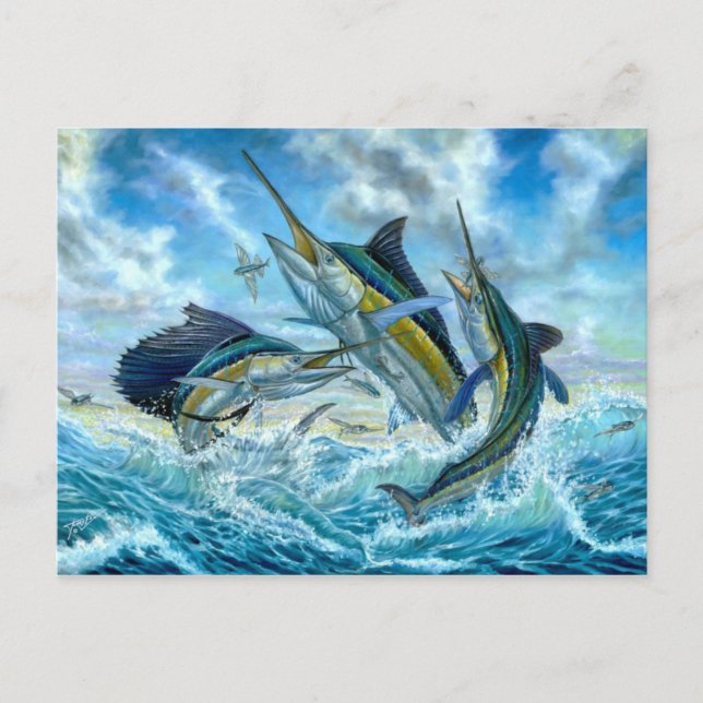 Carte Postale Jumping Grand Slam And Flyingfish (Devant)