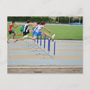 CARTE POSTALE JUMPS D'ATHLÉTIQUE