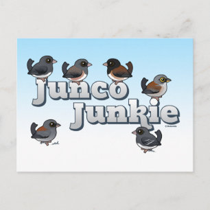 Carte Postale Junco Junkie
