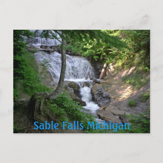 Carte Postale june08 203, Sable Falls Michigan (Devant)