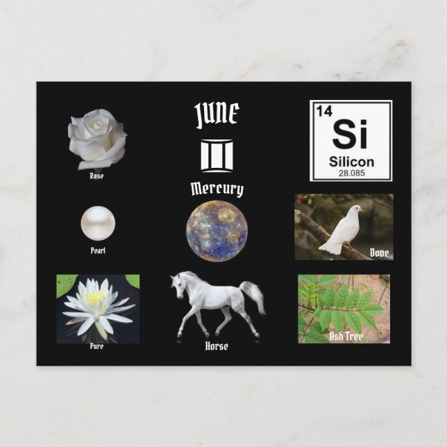 Carte Postale June Postcard (Devant)