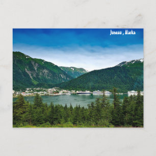 Carte Postale Juneau, Alaska Mountain Scene  