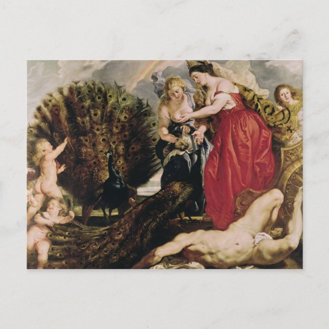 Carte Postale Juno et Argus, 1611 (Devant)