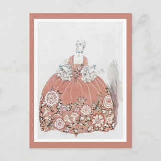 Carte Postale Jupe en rose Dusty