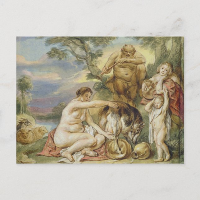 Carte Postale Jupiter enfant (Devant)