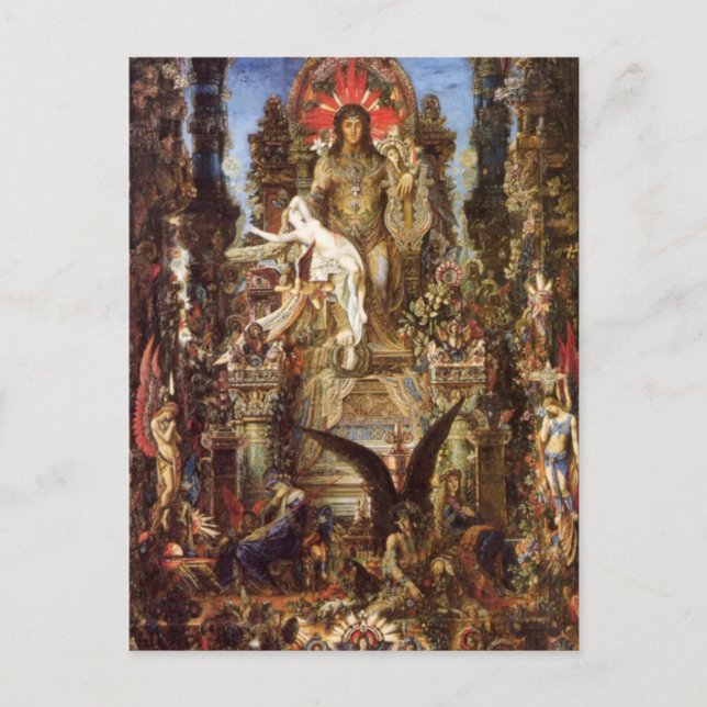 Carte Postale Jupiter et Semele (Devant)