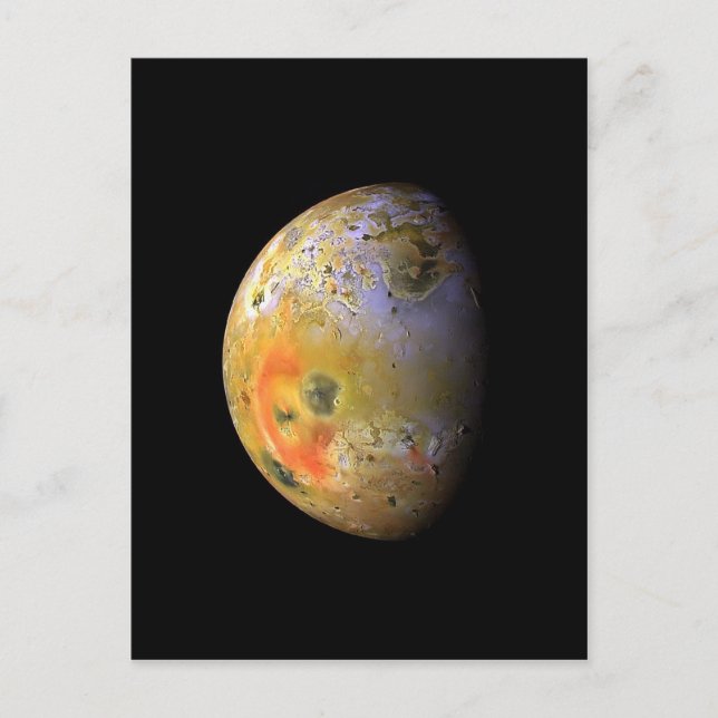 Carte Postale Jupiter moon Lo NASA (Devant)