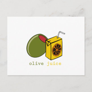 Carte Postale Jus d'olive