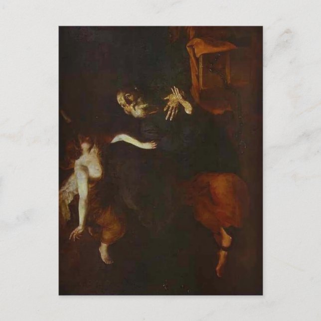 Carte Postale Jusepe Ribera-Délivrance de Saint-Pierre, Prison (Devant)