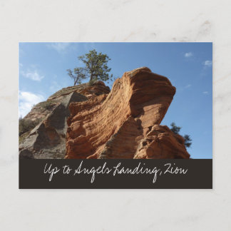 Carte Postale Jusqu'à Angels Landing à Zion National Park