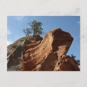 Carte Postale Jusqu'à Angels Landing dans le parc national de Zi