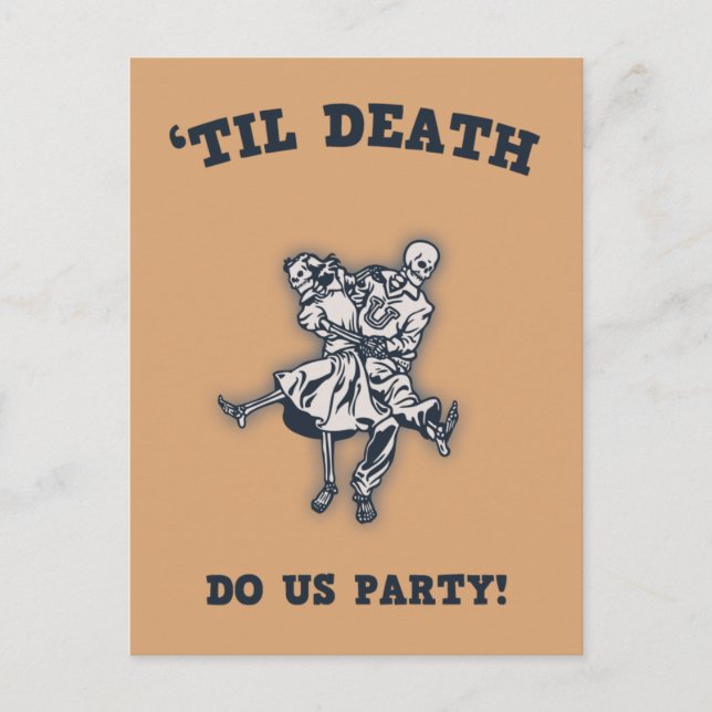 Carte Postale "Jusqu'à ce que la mort nous fasse (Devant)