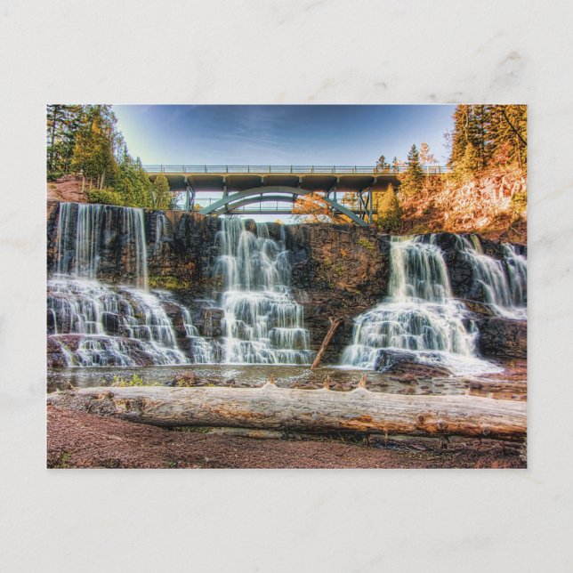 Carte Postale Jusqu'à Gooseberry Falls (Devant)